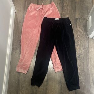 btween Pink and Black Kids Joggers